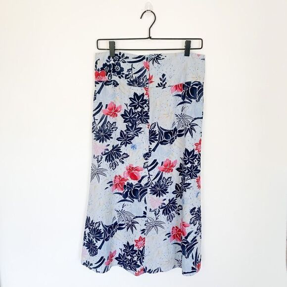 ROXY vintage floral linen blend two piece skirt set - Picture 11 of 13